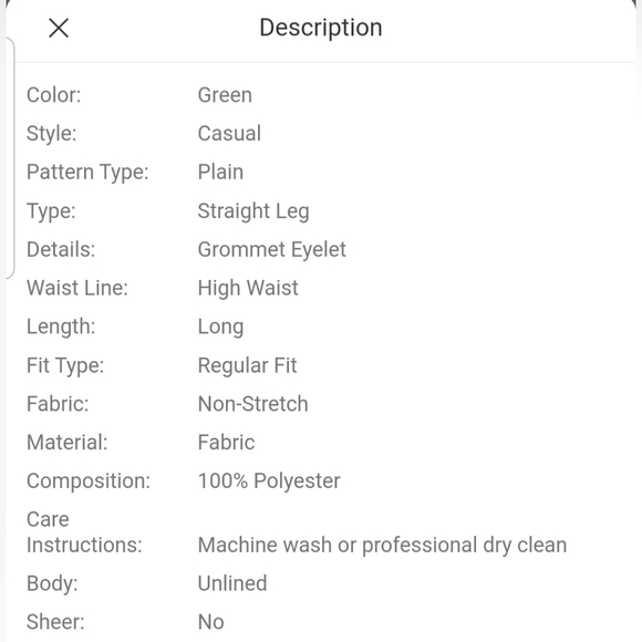 Buckle Straps Hem Pants - Picture 5 of 6